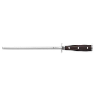 Wusthof Ikon sharpening steel 26 cm. african black - Buy now on ShopDecor - Discover the best products by WÜSTHOF design