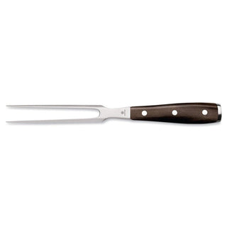 Wusthof Ikon straight meat fork 16 cm. african black - Buy now on ShopDecor - Discover the best products by WÜSTHOF design