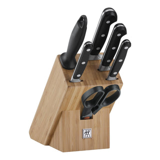Zwilling Professional "S" Knives Bamboo Block Set of 7 pieces - Buy now on ShopDecor - Discover the best products by ZWILLING design